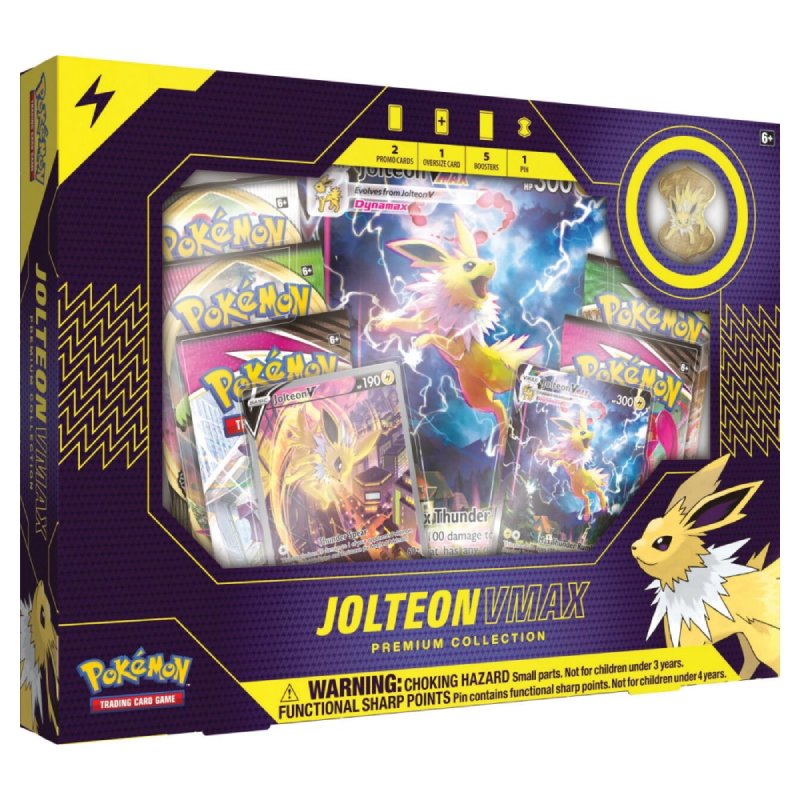 [MAX 1 PER HUSHÅLL] Pokémon, Jolteon VMAX Premium Collection