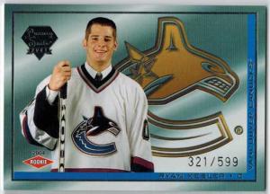 Ryan Kesler 2003-04 Pacific Luxury Suite #78 RC /599