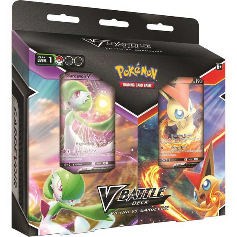 Pokémon, Victini V & Gardevoir V Battle Deck Bundle (Sampackad)