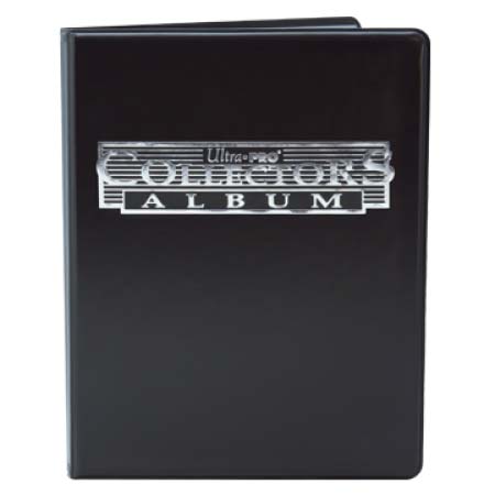 Portfolio binder A4 (Can hold 90 cards), Black - 9 Pocket