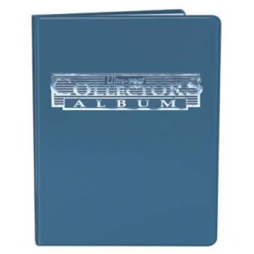 Portfolio binder A4 (Can hold 90 cards), Blue - 9 Pocket