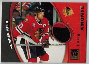 Tony Amonte 2001-02 Topps Reserve Numbers #TA