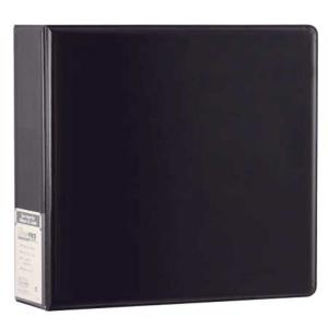 3" Black Plain Album (3 Ring binder for loose pages)