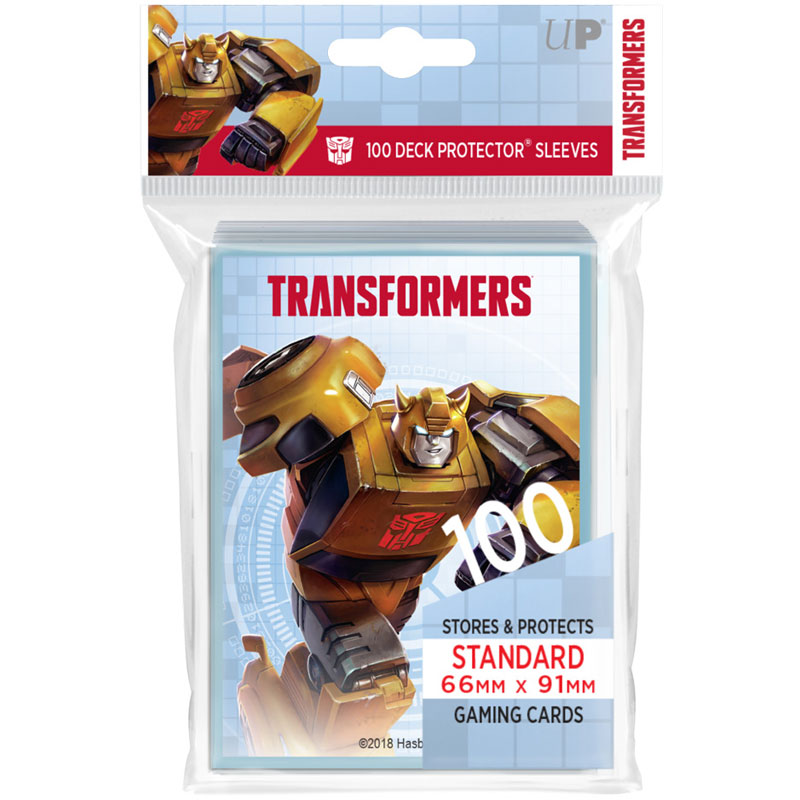 Transformers Bumblebee Deck Protector sleeve 100ct for Hasbro