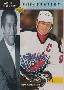 Wayne Gretzky 1994-95 Be A Player Up Close and Personal #UC1