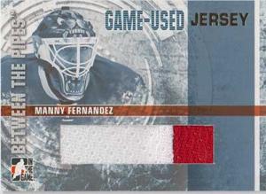 Manny Fernandez 2006-07 Between The Pipes Jerseys Gold #GUJ05