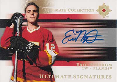 Eric Nystrom 2005-06 Ultimate Collection Ultimate Signatures #USEN
