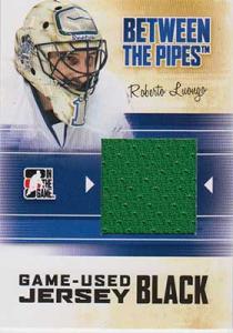Roberto Luongo 2010-11 Between The Pipes Jerseys Black #M51
