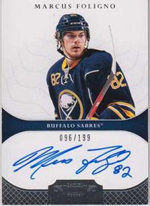 Marcus Foligno 2011-12 Dominion #104 Autograph /199 RC