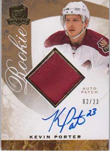 Kevin Porter 2008-09 The Cup Gold Rainbow #129 PATCH AU /23