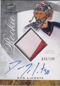 Dan LaCosta 2008-09 The Cup #88 Patch Autograph RC /249