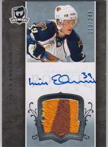 Tobias Enström 2007-08 The Cup #146 Patch Autograph RC /249