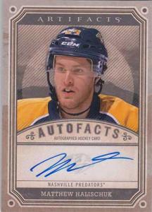 Matthew Halischuk 2013-14 Artifacts Autofacts #AMH