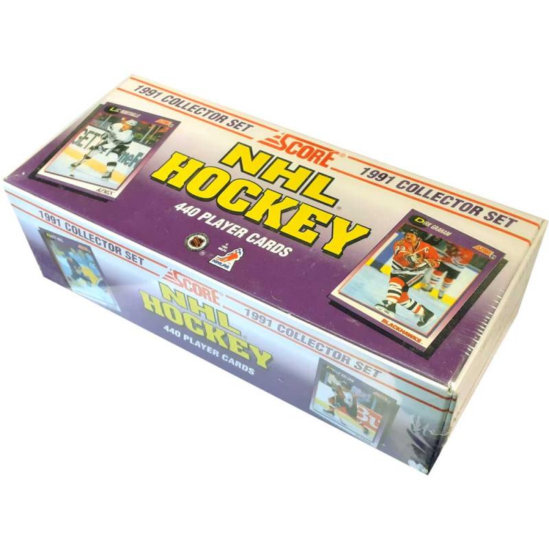 1991-92 Score Hockey Factory Set (Purple)