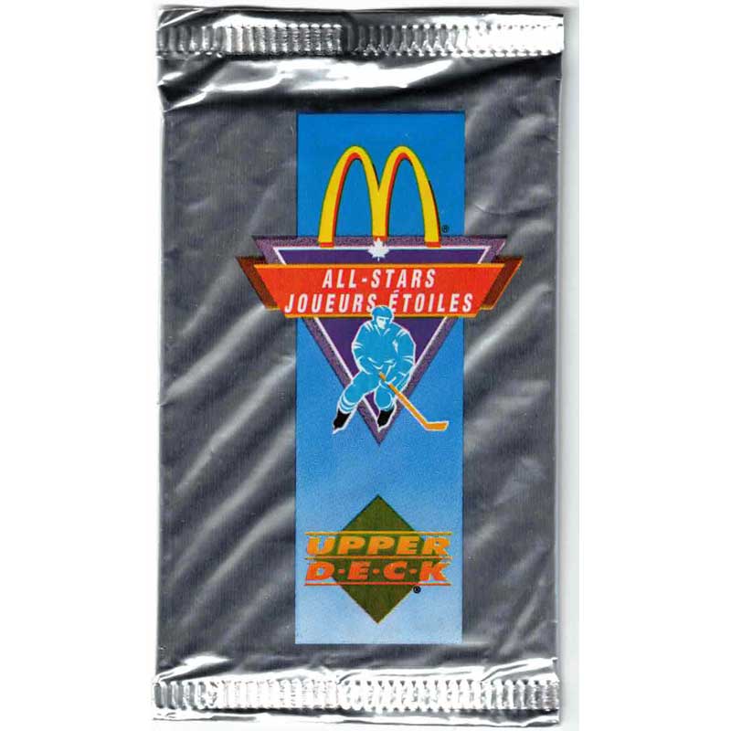 1st Paket 1991-92 Upper Deck McDonalds All Stars (Blått i bakgrunden)