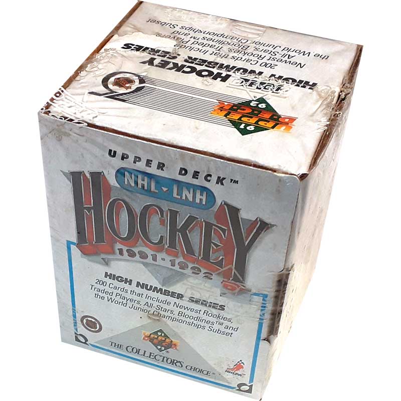 1991-92 Upper Deck Hockey High Number (501-700) Factory Set