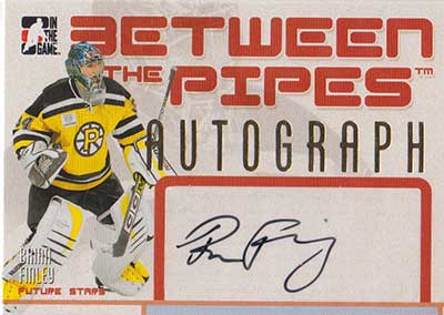 Brian Finley 2006-07 Between The Pipes Autographs #ABF