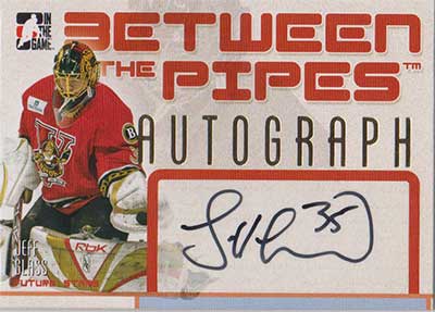 Jeff Glass 2006-07 Between The Pipes Autographs #AJG