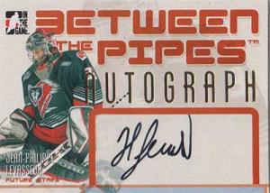J-P Levasseur 2006-07 Between The Pipes Autographs #AJPL