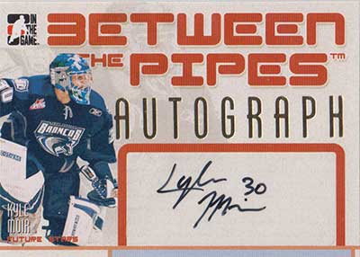 Kyle Moir 2006-07 Between The Pipes Autographs #AKM