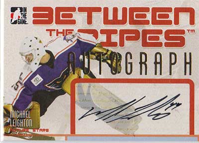 Michael Leighton 2006-07 Between The Pipes Autographs #AML