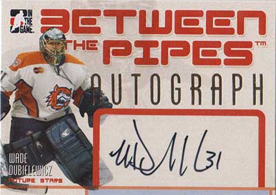 Wade Dubielewicz 2006-07 Between The Pipes Autographs #AWD