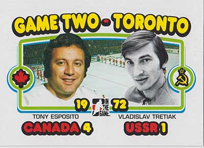 Vladislav Tretiak / Tony Esposito 2009-10 ITG 1972 The Year In Hockey #191