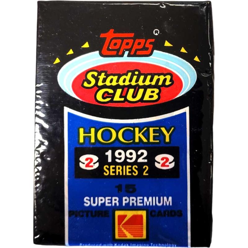 1 Pack 1992-93 Topps Stadium Club Series 2