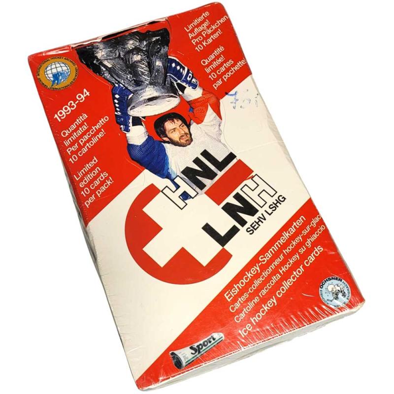 Sealed Box 1993-94 Swiss Ice Hockey (HNL / LNH)