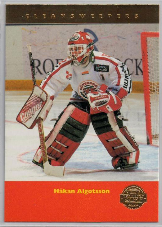 1994-95 Swedish Leaf Clean Sweepers #10 Håkan Algotsson