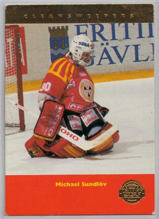 1994-95 Swedish Leaf Clean Sweepers #2 Michael Sundlöv