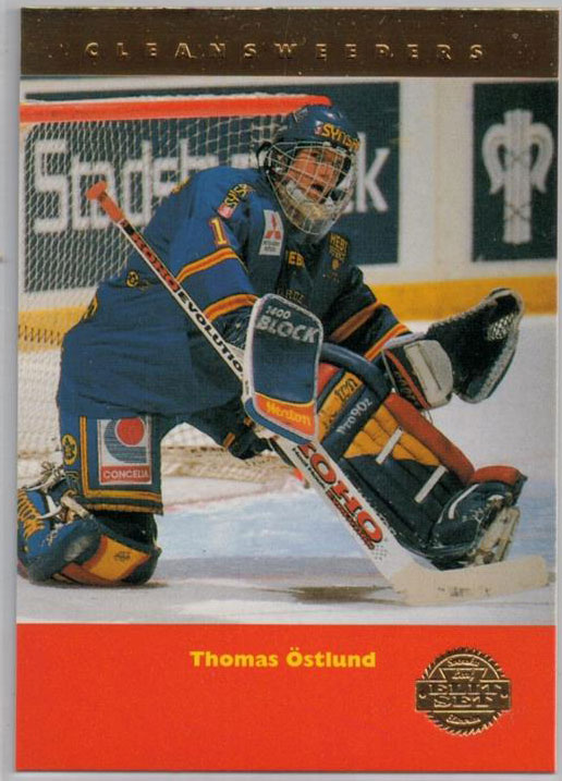 1994-95 Swedish Leaf Clean Sweepers #3 Thomas Östlund