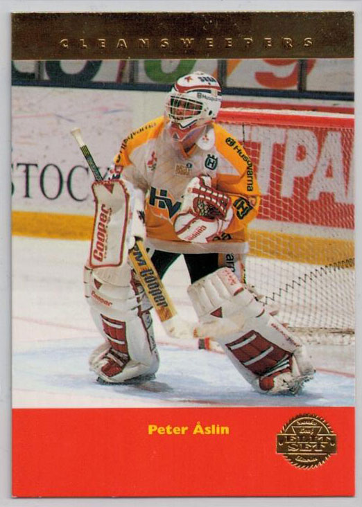 1994-95 Swedish Leaf Clean Sweepers #5 Peter Åslin