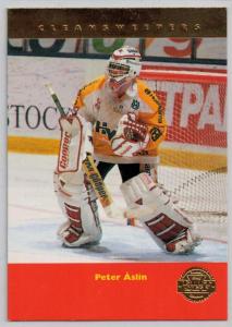 1994-95 Swedish Leaf Clean Sweepers #5 Peter Åslin