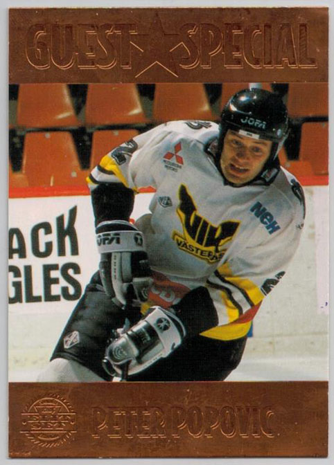 1994-95 Swedish Leaf Guest Special #7 Peter Popovic