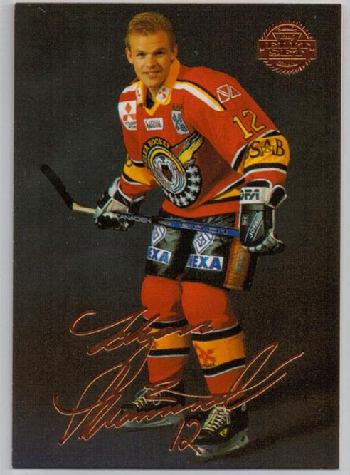 1994-95 Swedish Leaf Studio Signatures #7 Johan Strömvall
