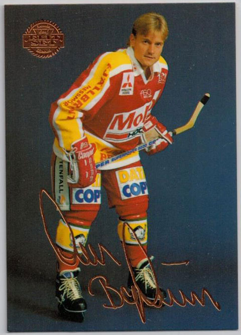 1994-95 Swedish Leaf Studio Signatures #9 Lars Byström
