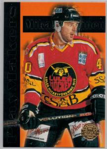 1994-95 Swedish Leaf Playmakers #3 Mika Nieminen