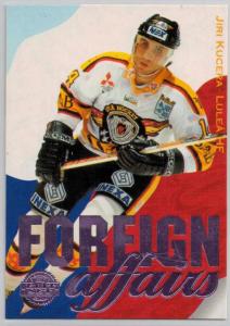 1994-95 Swedish Leaf Foreign Affairs #5 Jiri Kucera