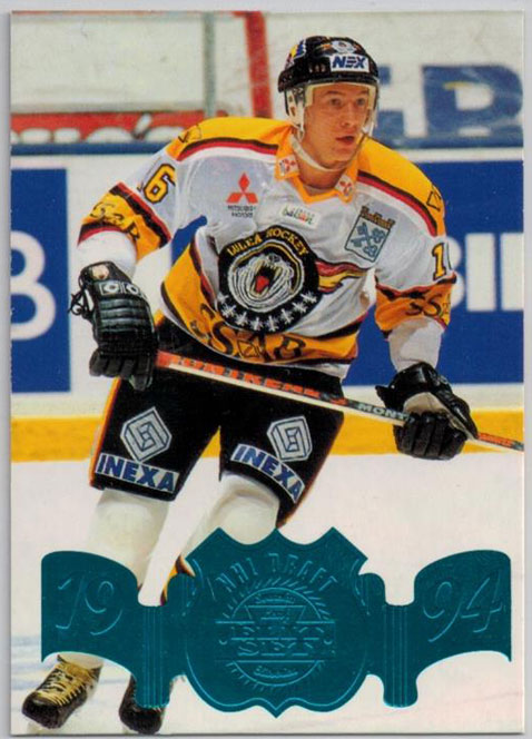 1994-95 Swedish Leaf NHL Draft #1 Mattias Öhlund