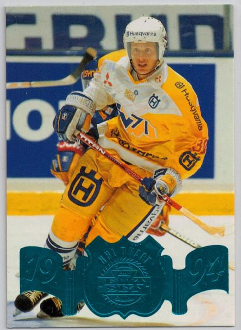 1994-95 Swedish Leaf NHL Draft #2 Johan Davidsson
