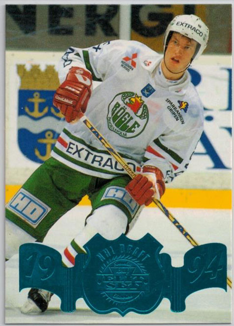 1994-95 Swedish Leaf NHL Draft #4 Johan Finnström
