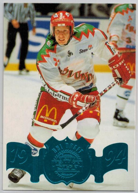 1994-95 Swedish Leaf NHL Draft #6 Daniel Alfredsson