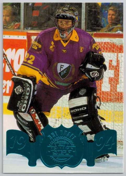 1994-95 Swedish Leaf NHL Draft #7 Patrik Haltia