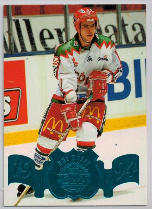 1994-95 Swedish Leaf NHL Draft #8 Peter Ström