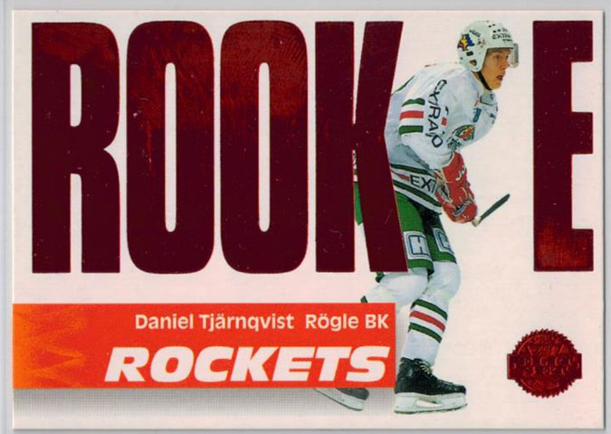 1994-95 Swedish Leaf Rookie Rockets #6 Daniel Tjärnqvist