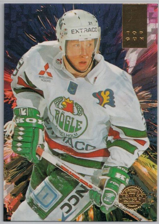 1994-95 Swedish Leaf Top Guns #5 Jörgen Jönsson