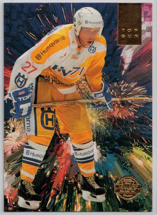 1994-95 Swedish Leaf Top Guns #9 Patric Kjellberg