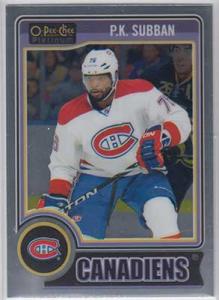 P.K. Subban 2014-15 O-Pee-Chee Platinum #149