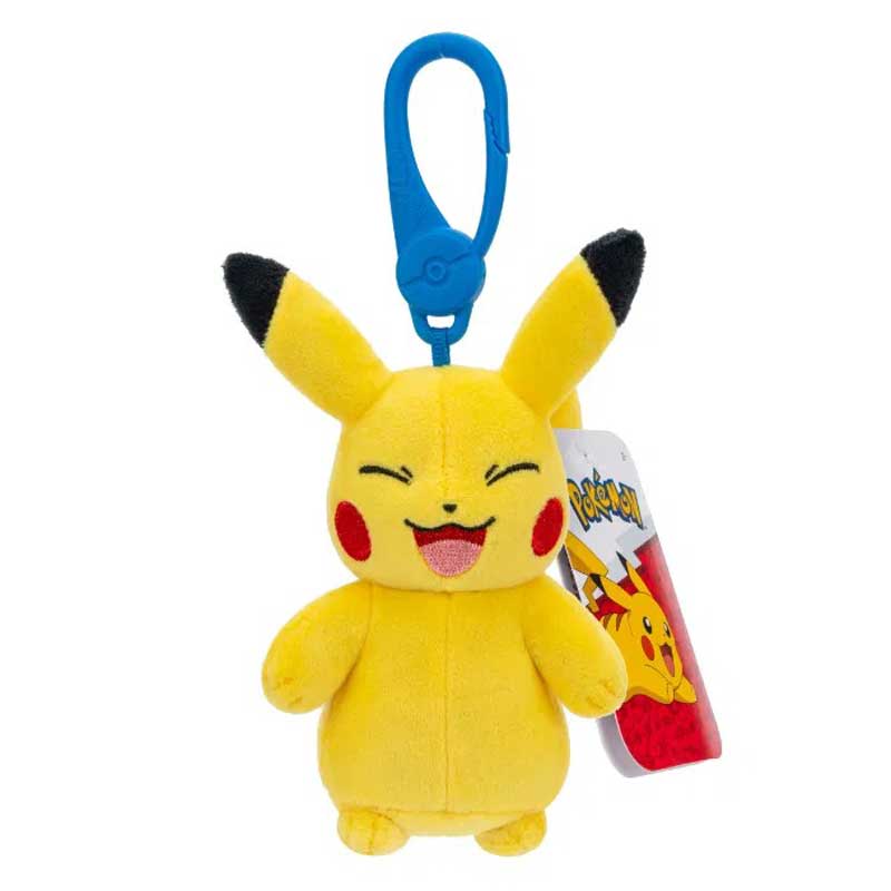 Pokemon, Pikachu Clip On Plush Gosedjur